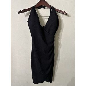 Speechless Women's Dress Short  Gown  Slinky Black Size M NWT‎